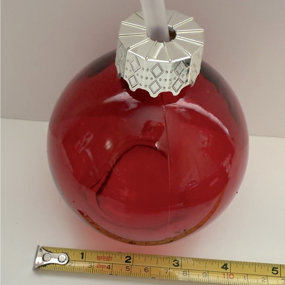 NWOT 1 Red Holiday Ornament Sippers - Picture 5 of 7